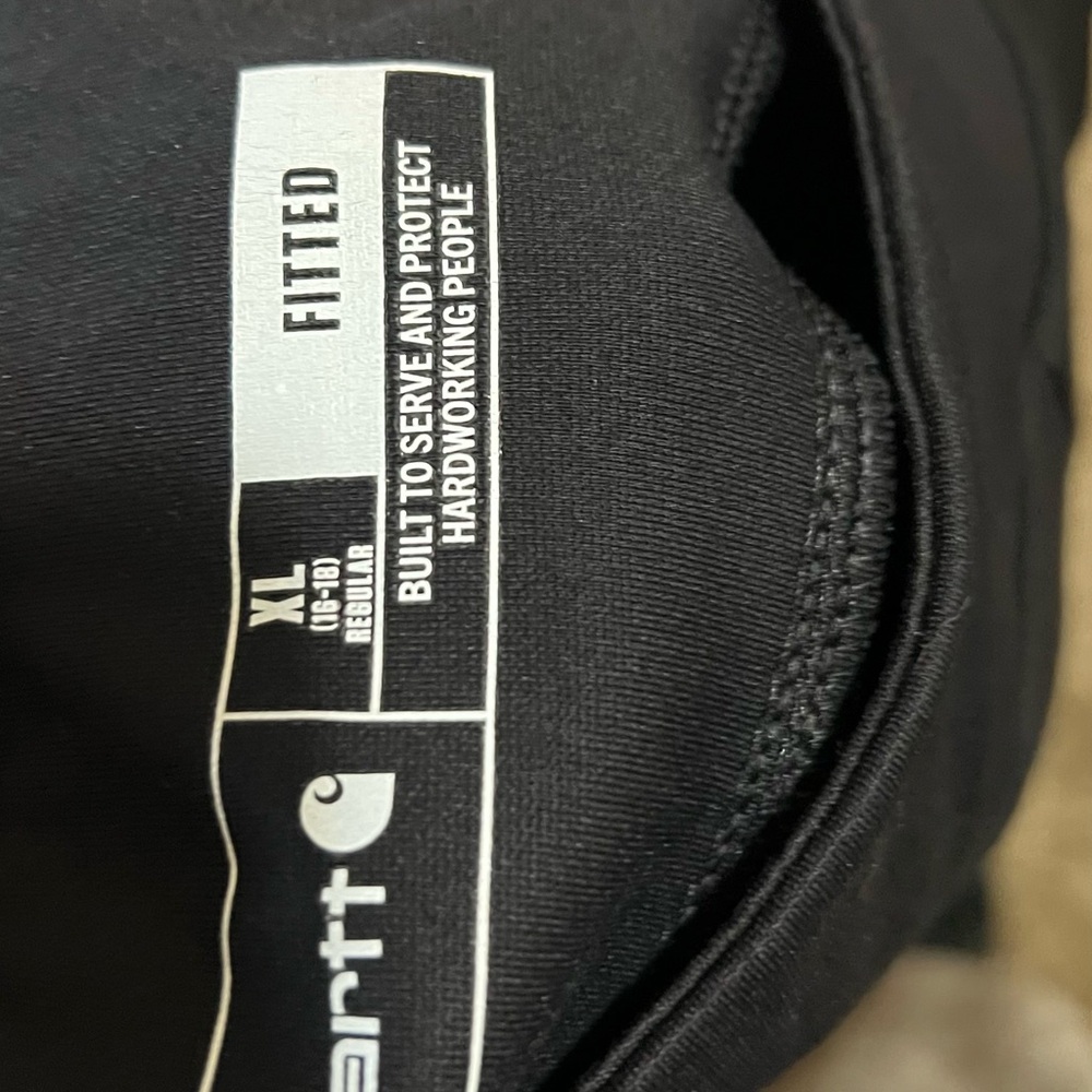 Carhartt Women's Heavyweight Black Leggings - Picture 4 of 4